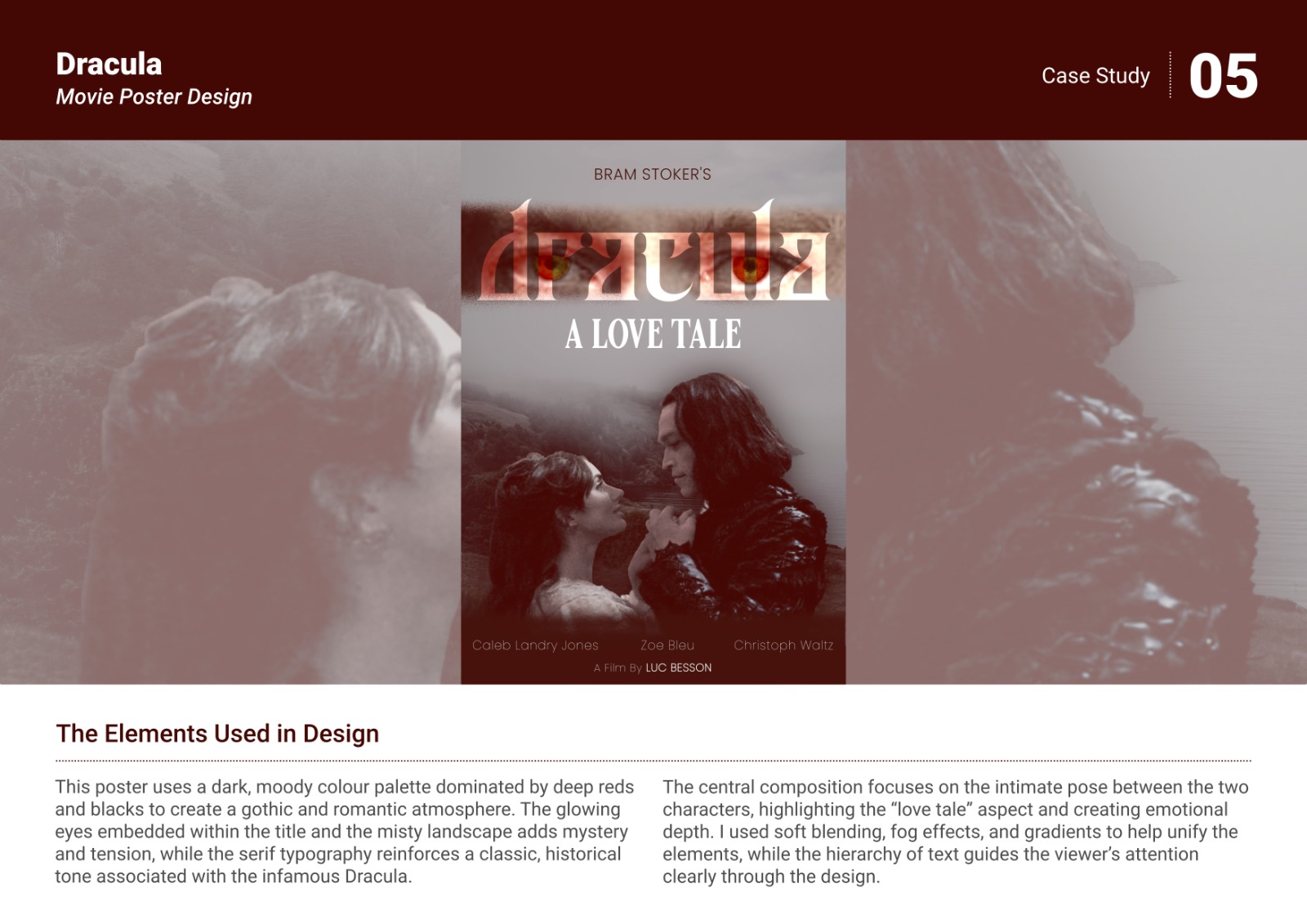 Dracula — Movie Poster Design